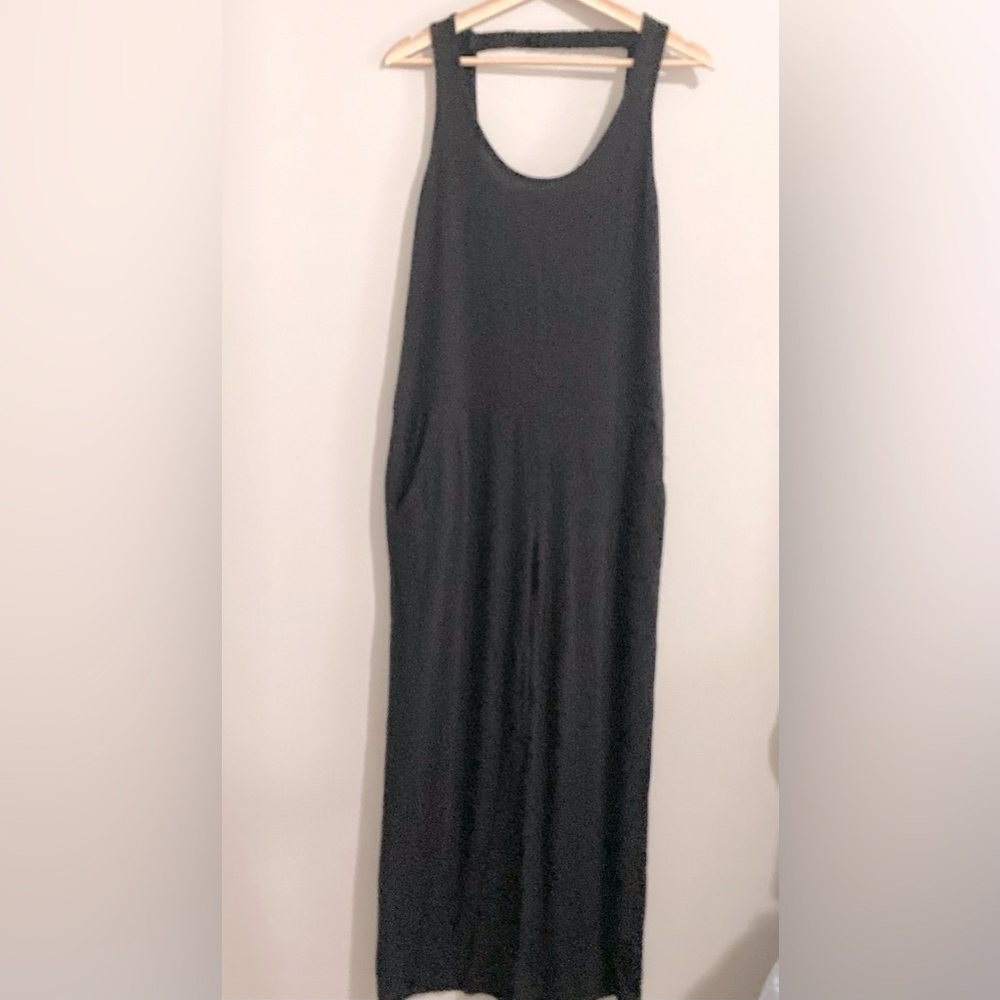 Wide leg romper